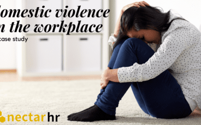 Domestic abuse in the workplace: a case study.