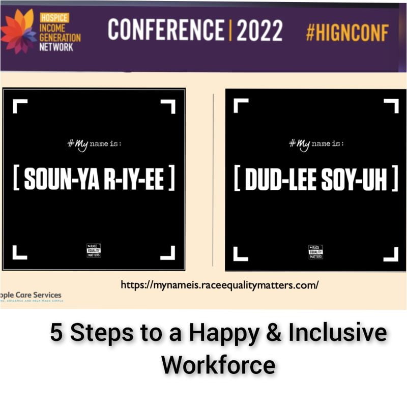 Sonia Speaks at the Hospice Income Generation Network Conference
