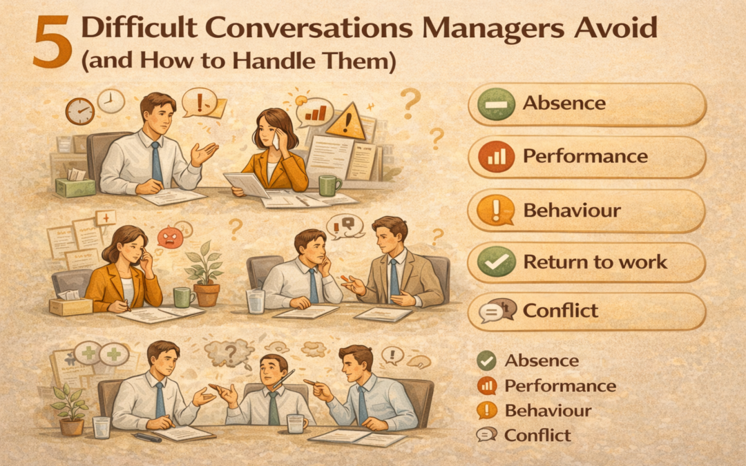 5 Difficult Conversations Managers Avoid and How to Handle Them