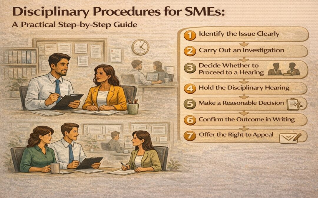 Disciplinary Procedures for SMEs: A Practical Step-by-Step Guide
