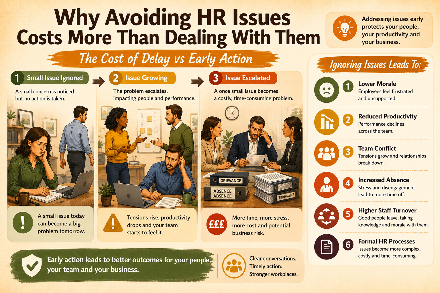 Why Avoiding HR Issues Costs More Than Dealing With Them